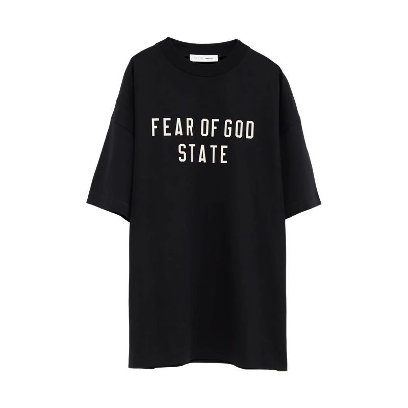 FEAR OF GOD Hemd Fear of God Essentials 125SP254470F JET BLACK JET BLACK JET BLACK