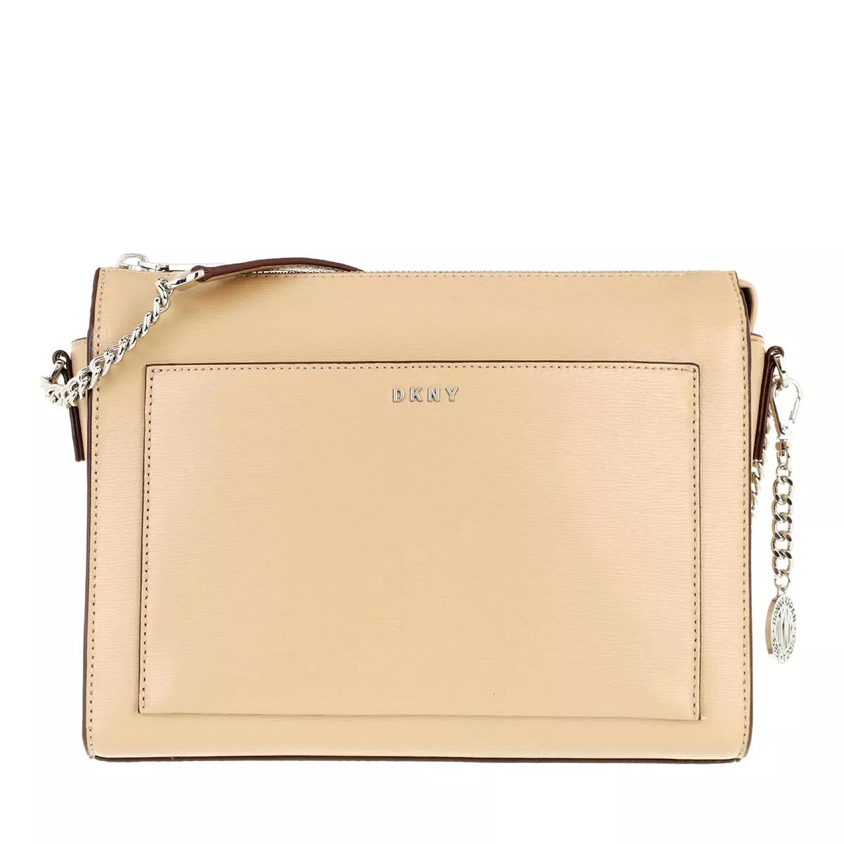 DKNY Crossbody Bags - Bryant Medium Box Crossbody - Gr. unisize - in Beige - für Damen