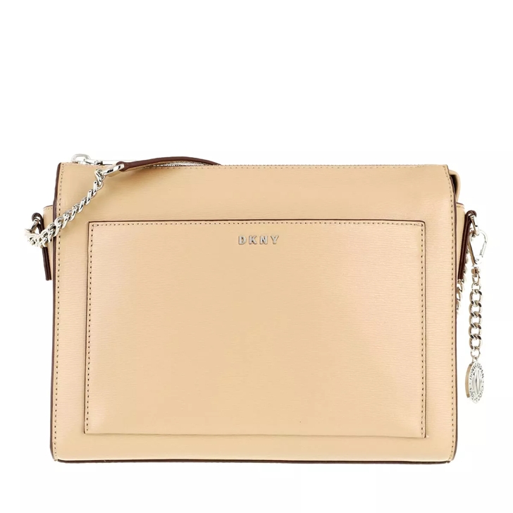 DKNY Bryant Medium Box Crossbody Jute Camera Bag