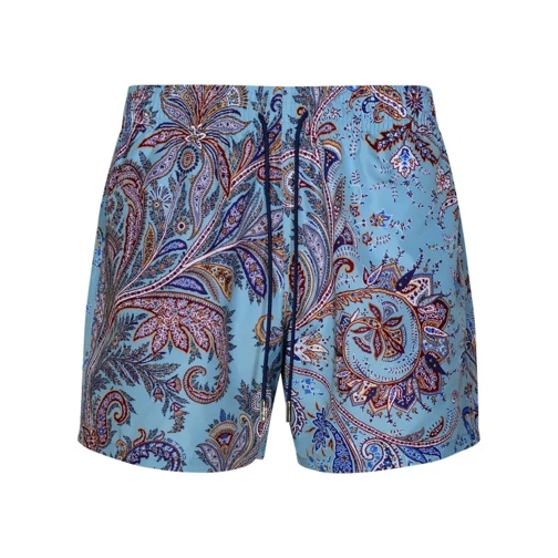 Etro Blue Polyester Swimsuit Blue 
