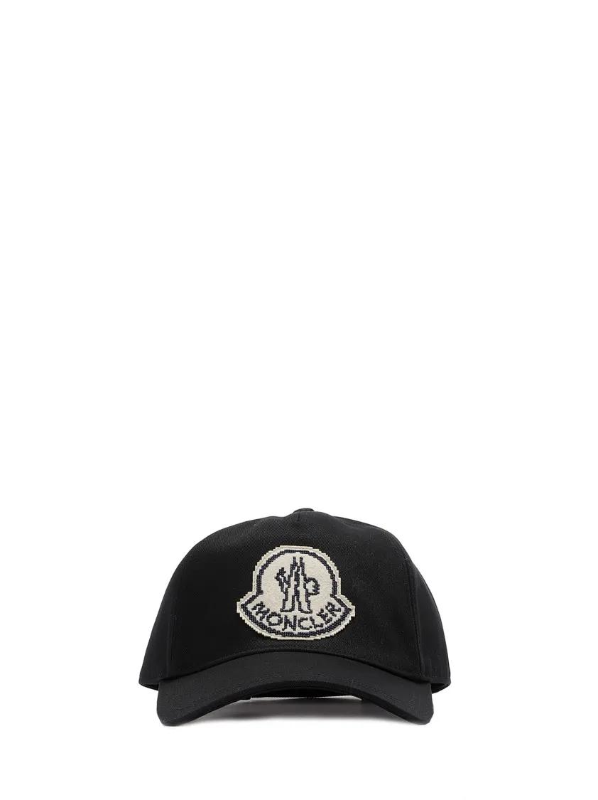 Moncler Mützen - Logoed Hat - Gr. ONE SIZE - in Schwarz - für Damen