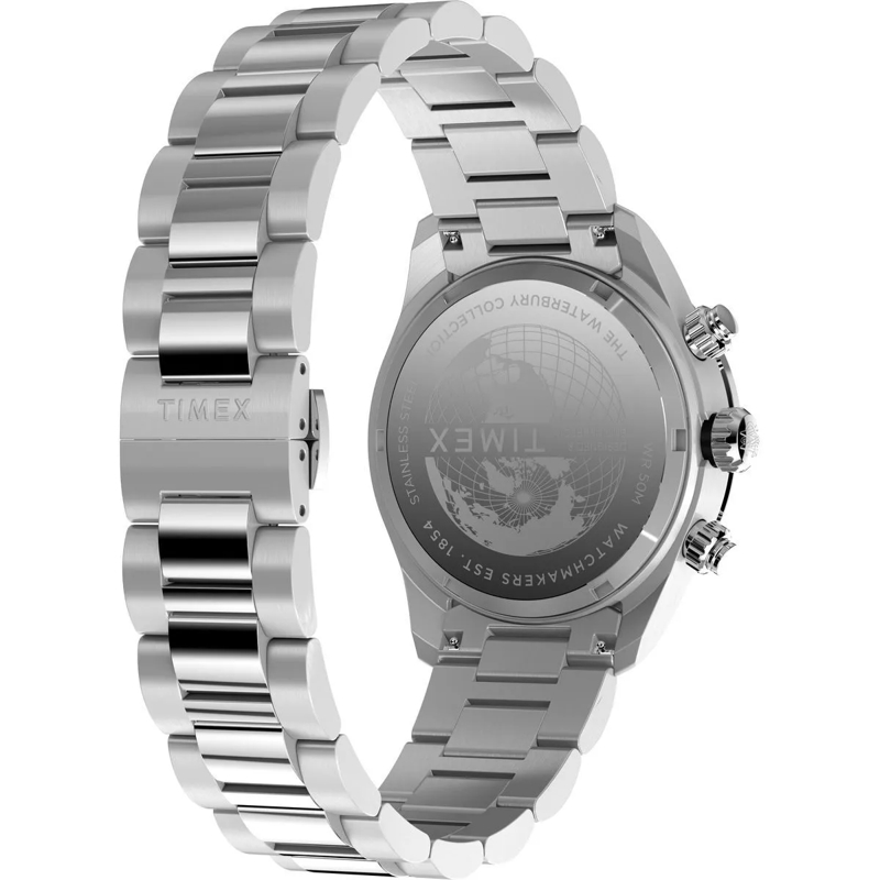 Timex Quarzuhr Quarz-Analoguhr Waterbury Traditional Chronograph silber(Image 5)