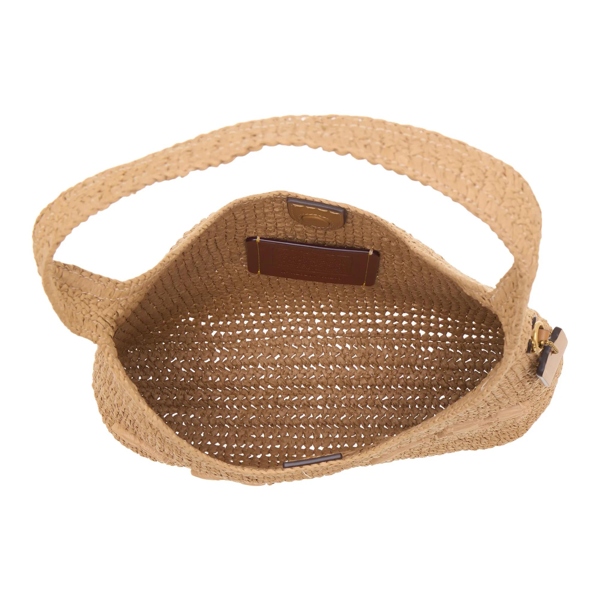 Coach Crossbody bags Straw Bk 28;Brass Nat in beige