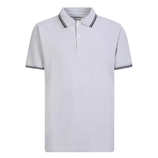 Maison Margiela Cotton Polo Shirt Grey Chemises