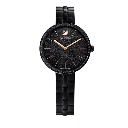 Swarovski Cosmopolitan Swiss Made Black Quarz-Uhr