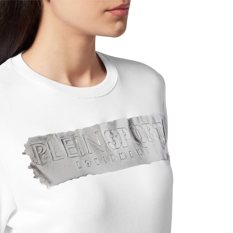Plein Sport Top Sweatshirt weiss(Image 5)