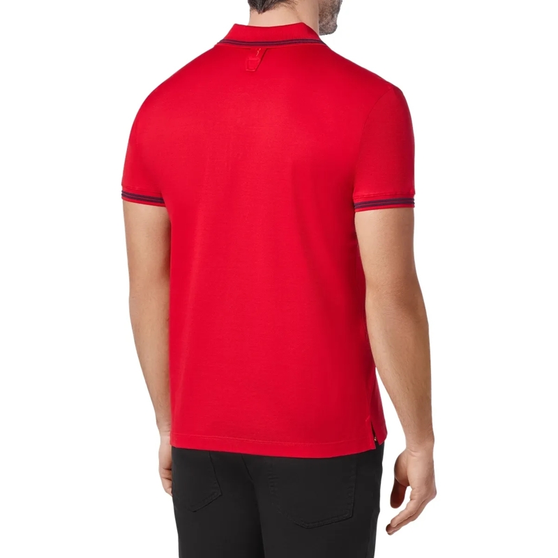 BILLIONAIRE Top Poloshirt Crest rot(Image 2)