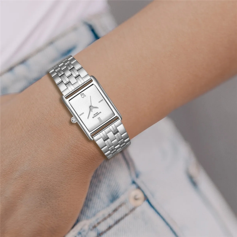 Glanzstücke München Automatikuhr Damen Armbanduhr Edelstahl silber(Image 2)