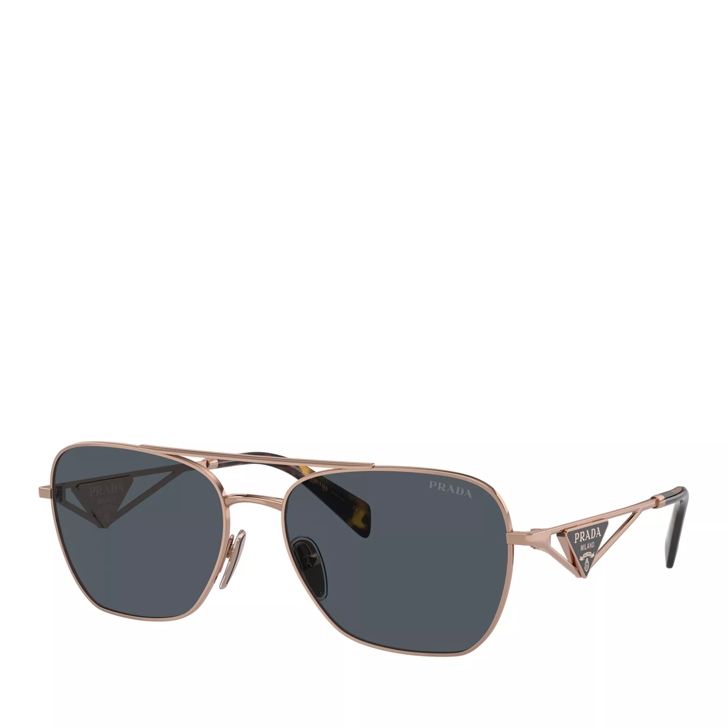 Prada 0PR A50S Rose Gold Sunglasses