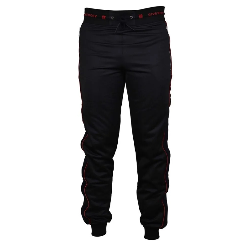 Givenchy joggingbroek Jogging Pants With Velvet Side Stripes Black
