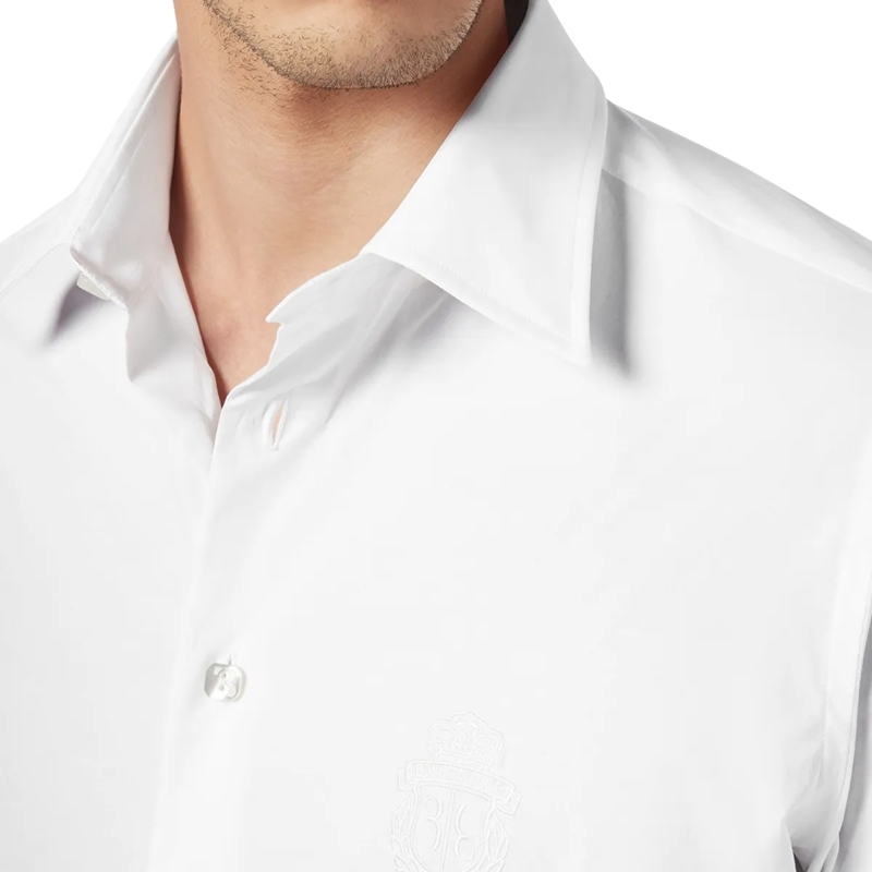 BILLIONAIRE Hemd Hemd Slim Fit weiss(Image 4)