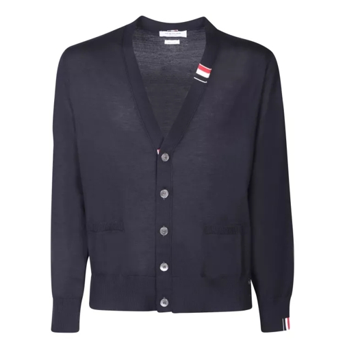 Thom Browne Relaxed Fit Cardigan Blue 