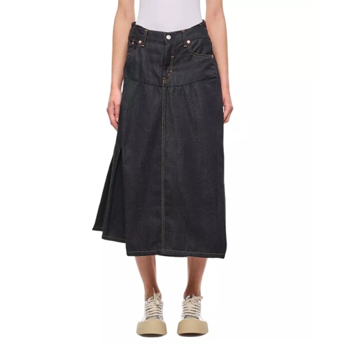 Junya Watanabe Denim Long Skirt Levi's Collab Blue 