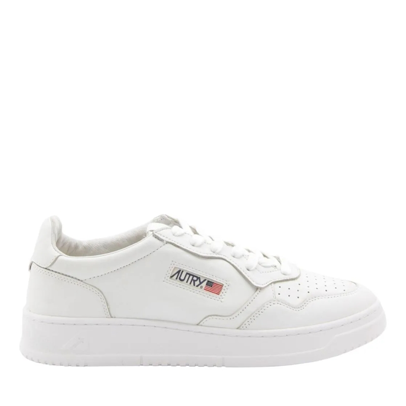 Autry International Lage-top sneaker Sneaker Medalist Low Weiß
