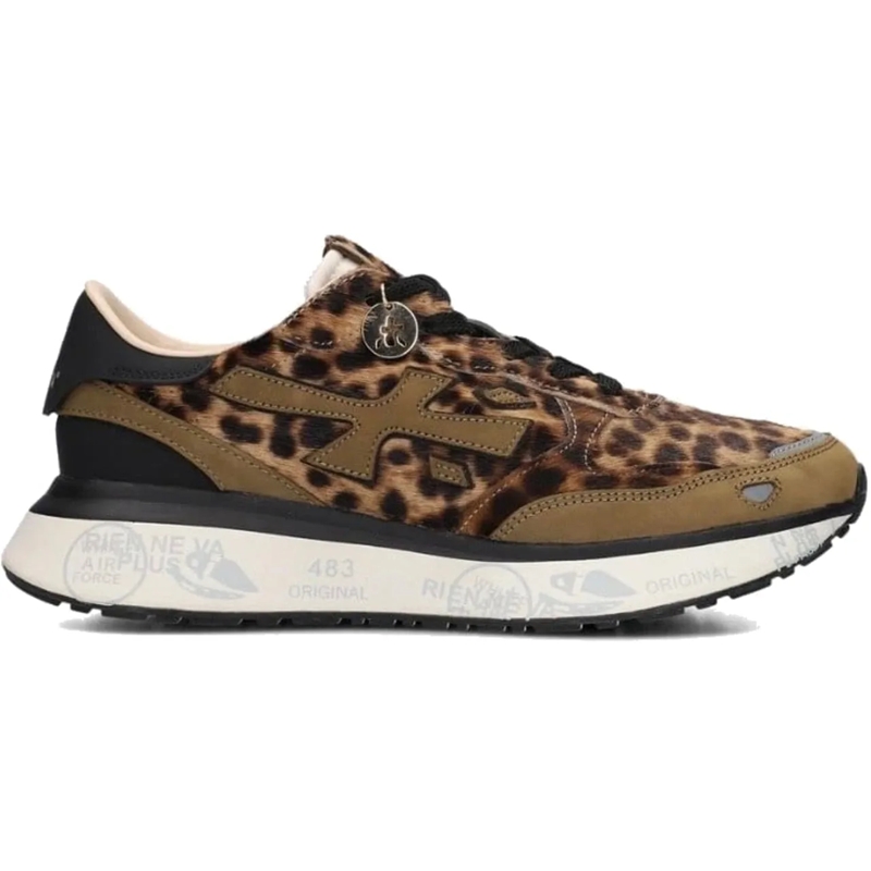Premiata Low-Top-Sneaker Lauryn 7781 Green Brown grün