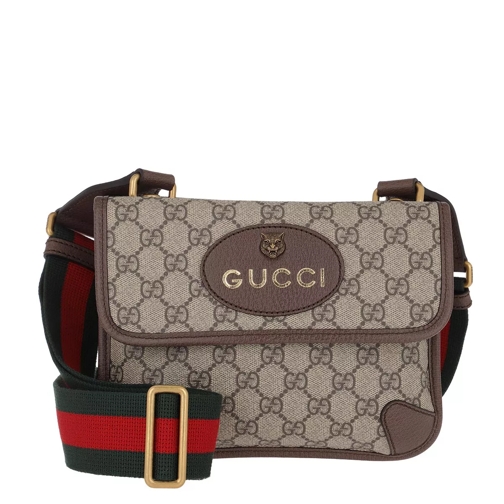 Gucci Neo Vintage Messenger Bag Small Beige/Ebony Cross body-väskor