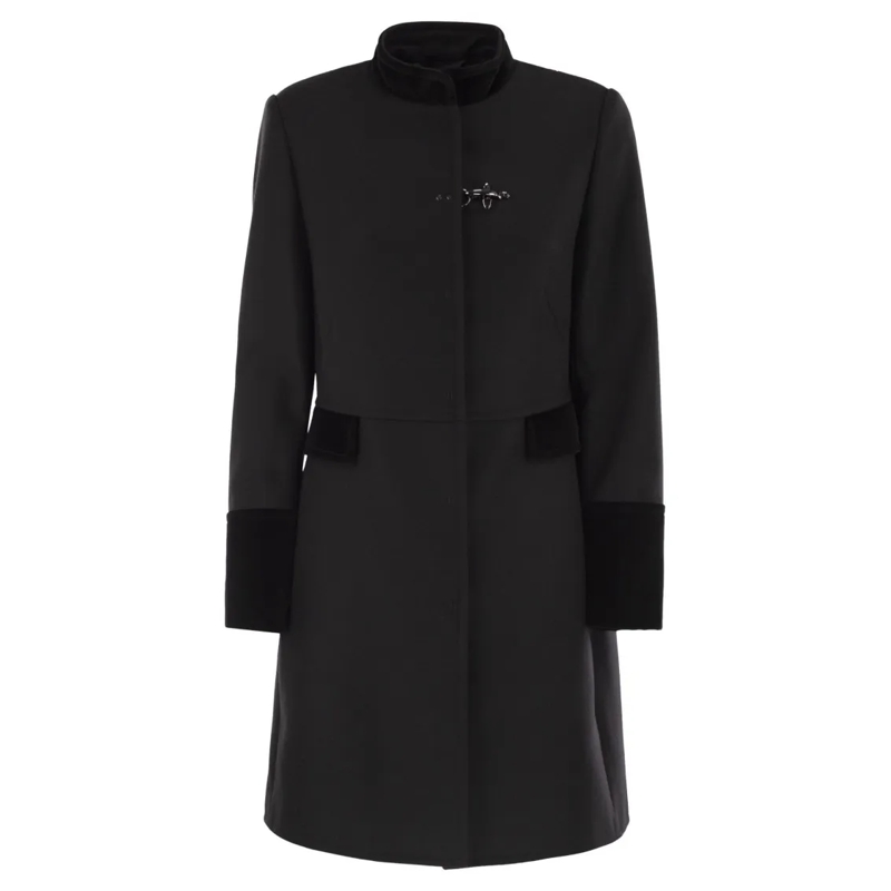 Fay Übergangsmantel Wool Cloth Coat Black