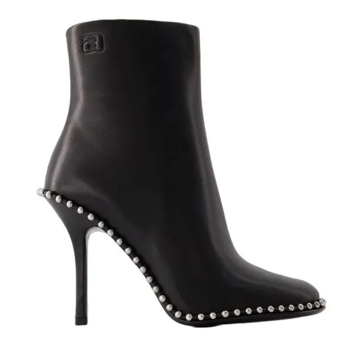 Alexander Wang Nova 105 Boots Leather Black Black Stiefel