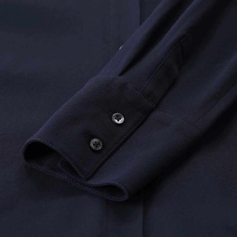 CIRCOLO 1901 Maxi-jurk Blusenkleid in Midi-Länge blau(Image 4)
