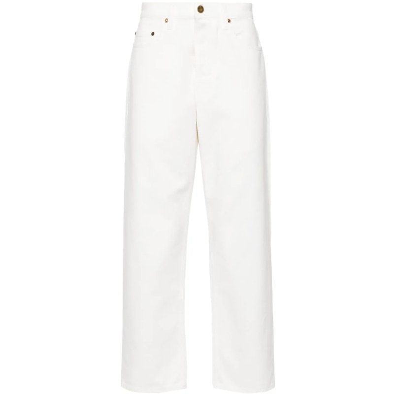 Golden Goose Jeans à jambe droite Jeans White weiß