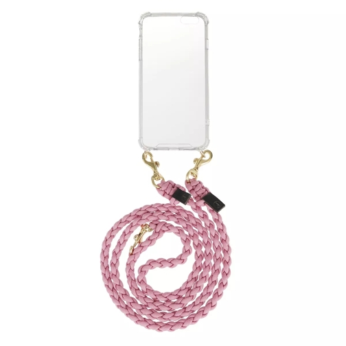 fashionette Smartphone  iPhone 6/6s Necklace Braided Rose Étui pour téléphone portable