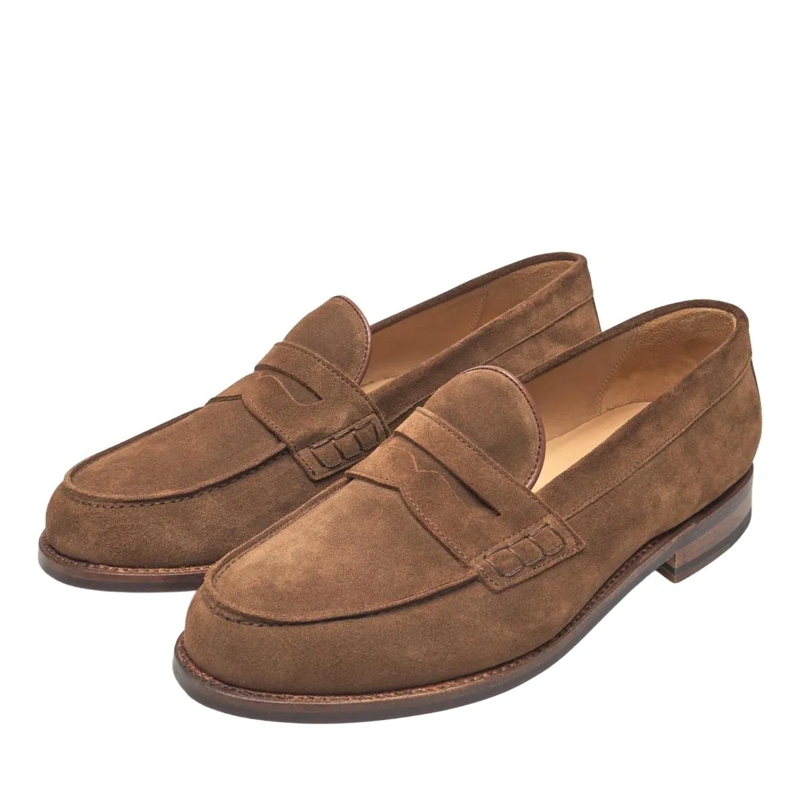 Heinrich Dinkelacker Loafer Loafer Wien Plain V mittel-braun(Image 2)