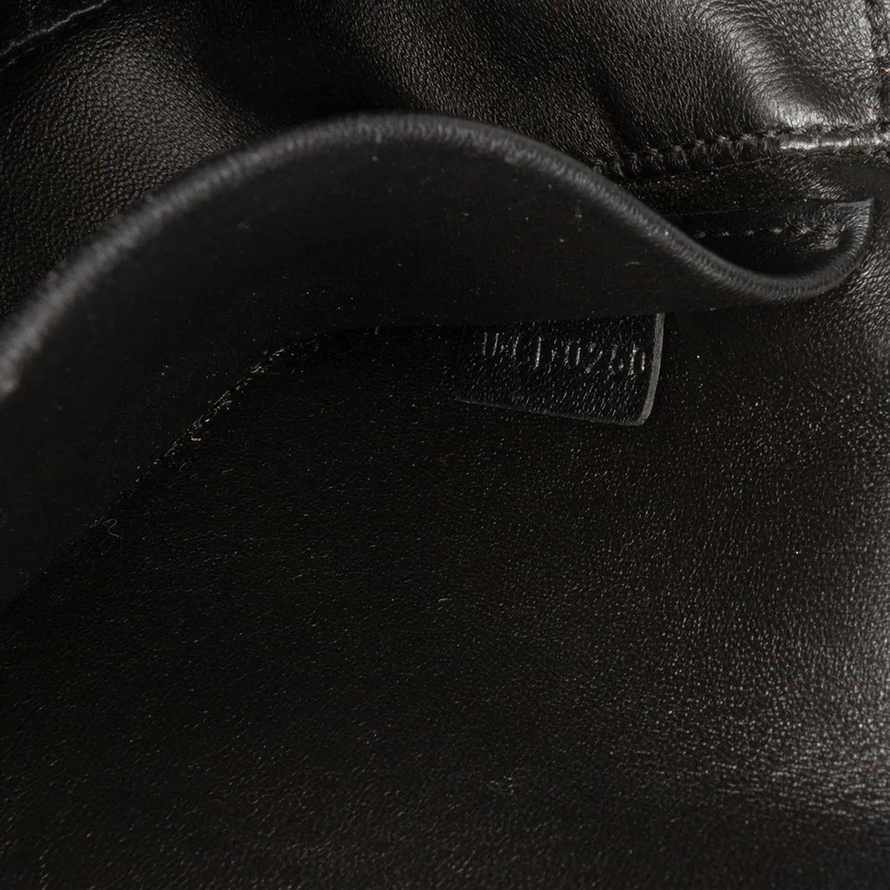 Thumbnail - Celine Hobo Bags - Teen Shiny Calfskin Triomphe Crossbody - Gr. unisize - in Schwarz - für Damen