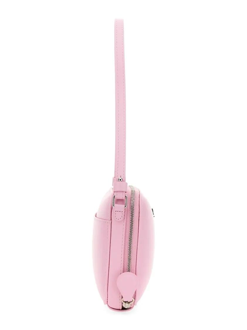 Courrèges Hobo bags Rectangular Shoulder Bag With Adjustable Strap And in roze