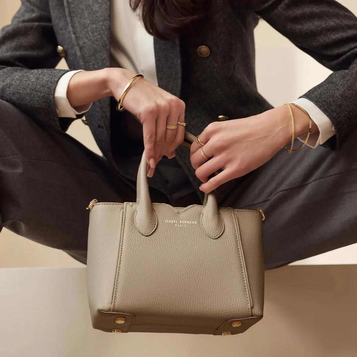 Isabel Bernard Crossbody bags Honoré Cloe Mini Handtasche in taupe