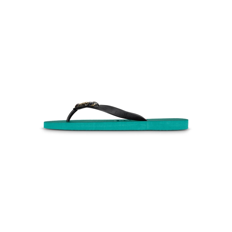UZURII Flip Flops Zehentrenner Gold Small natur(Image 2)