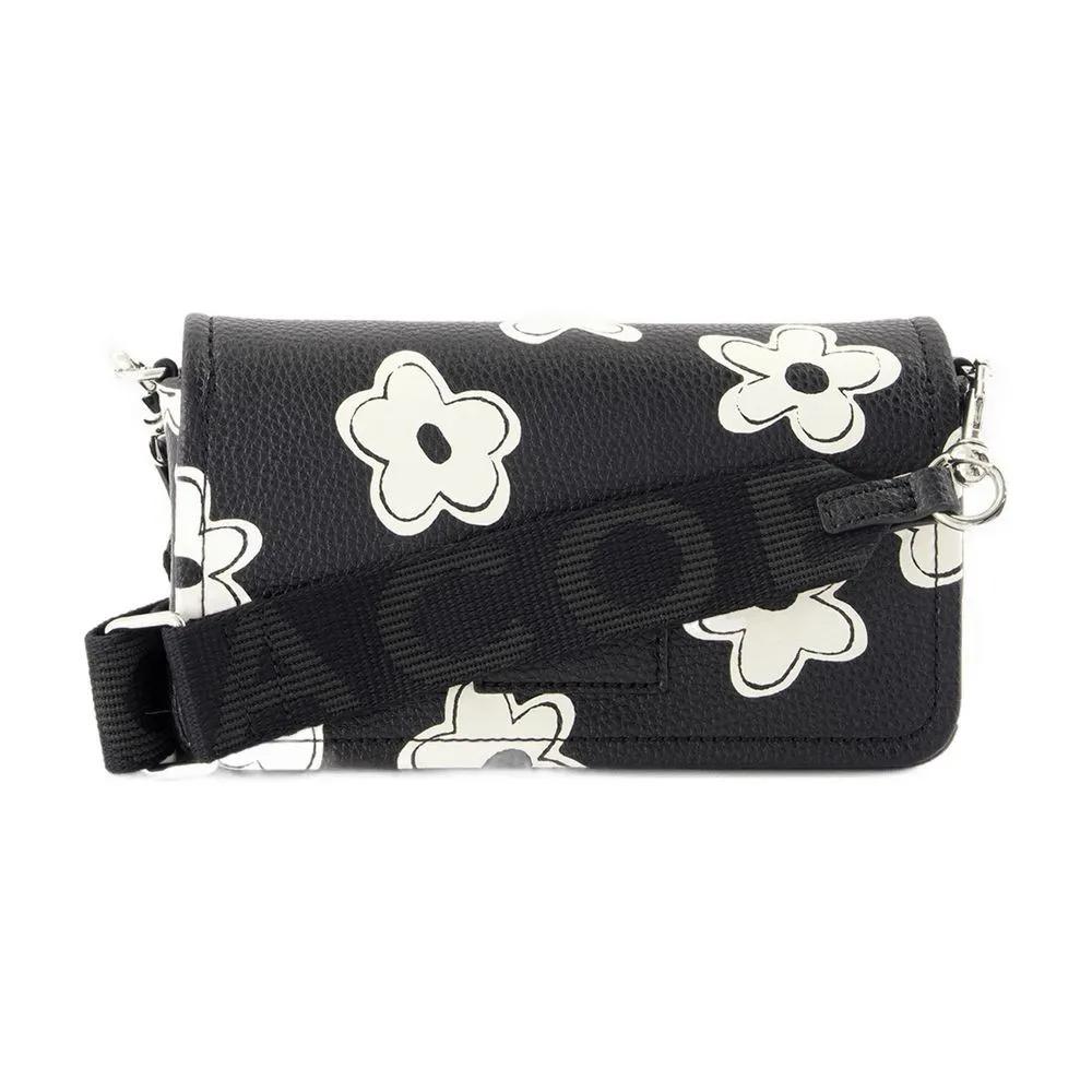 Marc Jacobs Hobo bags The Mini Crossbody Leather Black in zwart