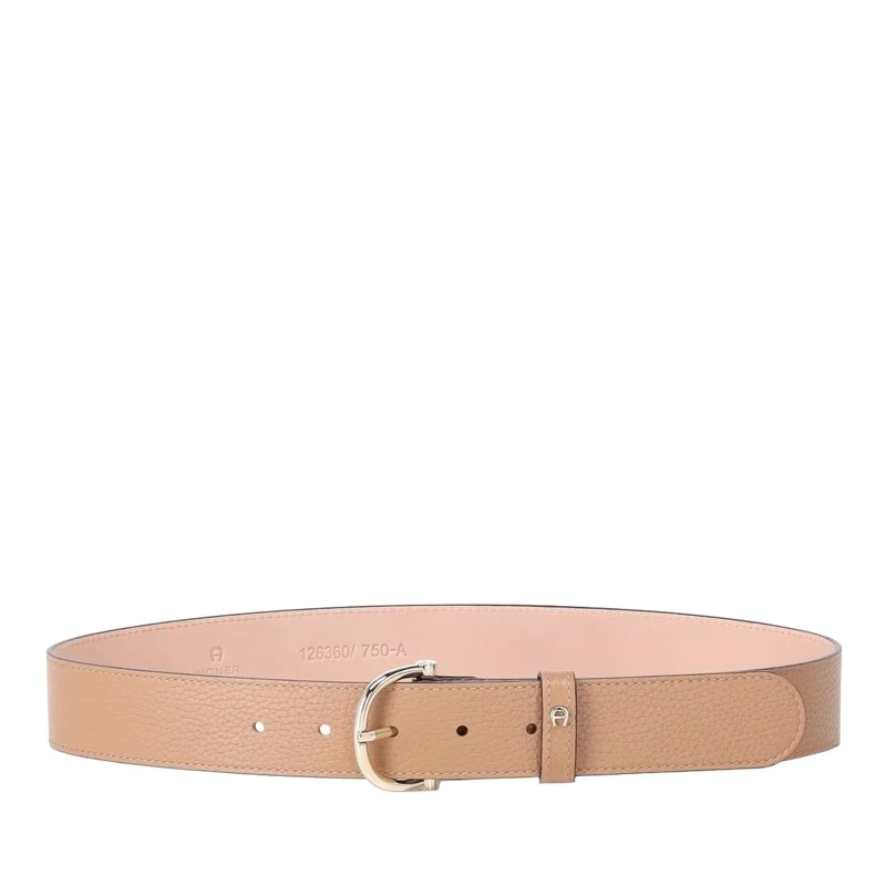 AIGNER Leren Riem Gürtel aus Leder Braun