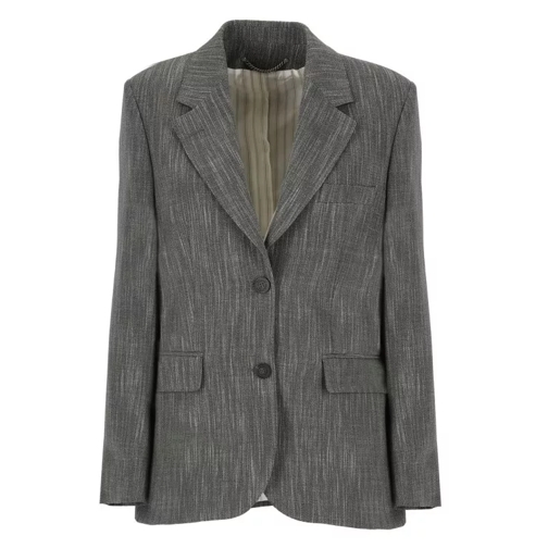 Golden Goose Wool Blend Jacket Grey 