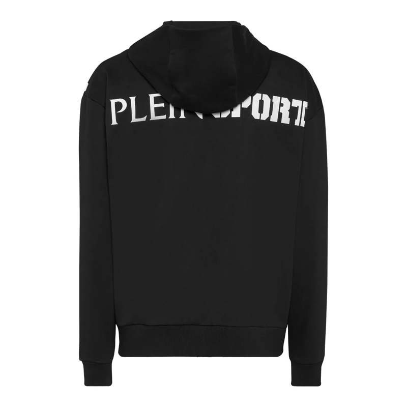 Plein Sport Top Kapuzen-Sweatjacket Scratch schwarz(Image 2)