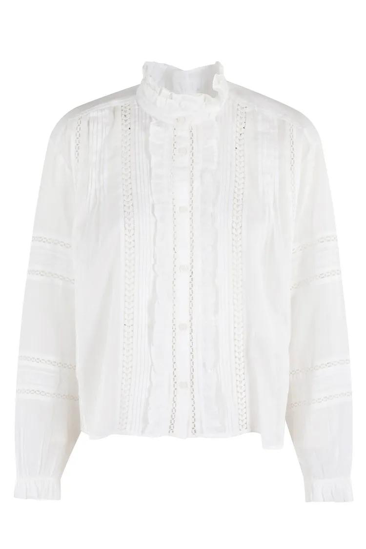 Thumbnail - Etoile Isabel Marant - Valda Shirt - Größe 38 - weiß