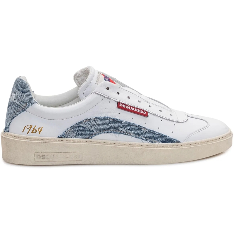 Dsquared2 Low-Top-Sneaker Sneakers Basse weiß