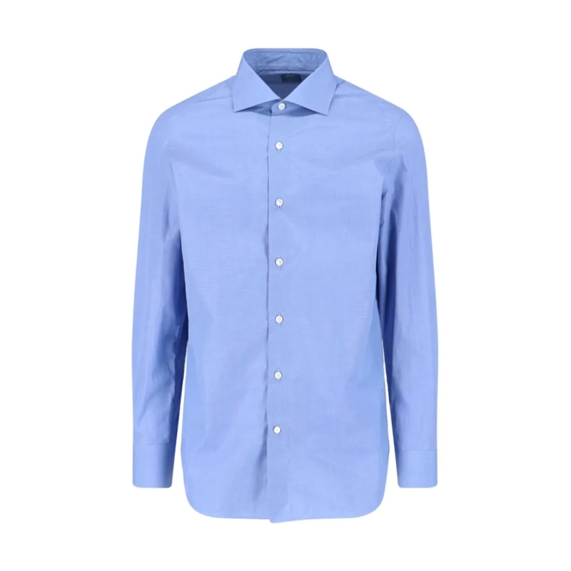 Finamore Hemd Classic Blue Finamore 1925 Shirt Blue