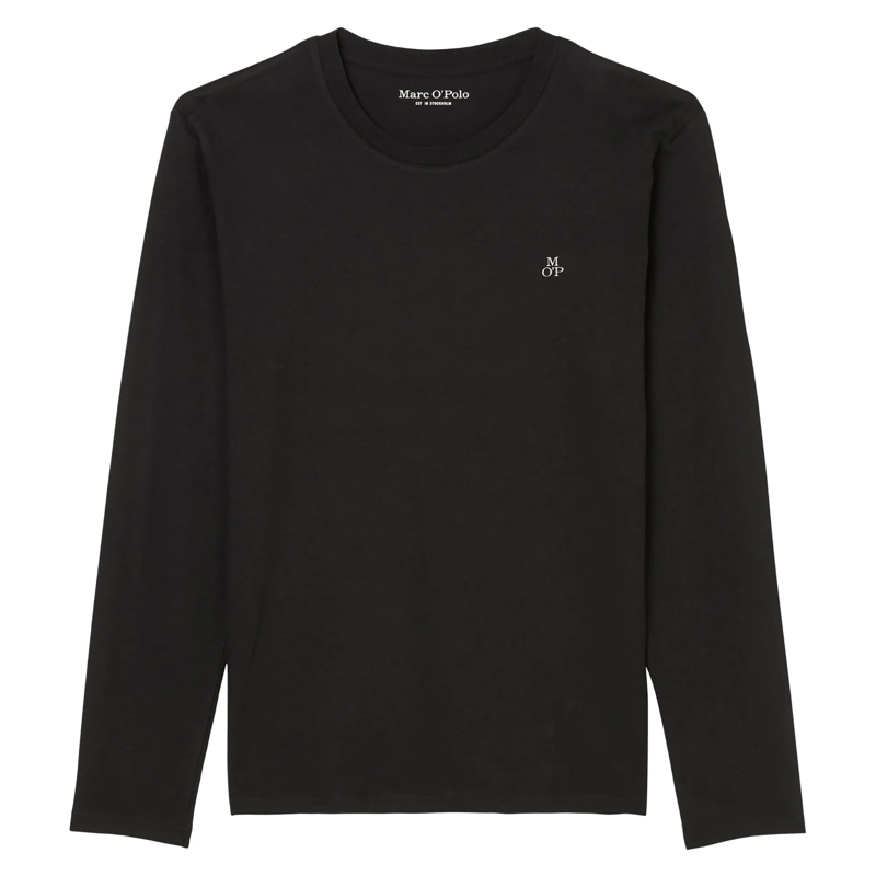 Marc O´Polo Hemd Small-Logo 1er Pack schwarz