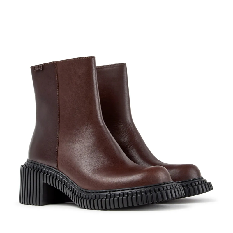 Camper Stiefel Der Pix London, Ihr leichter Wohlfühl-Absatzschuh, dunkel-braun(Image 2)