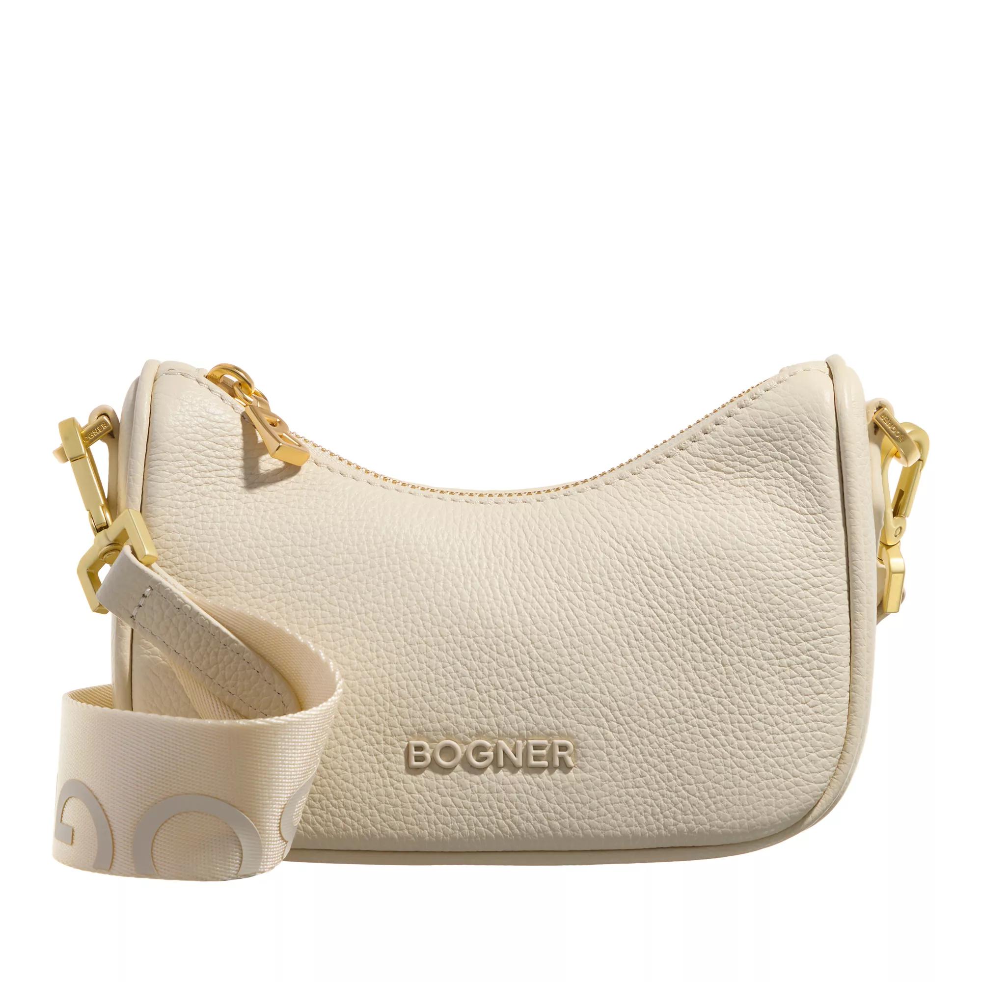 Bogner Crossbody Bags - Pontresina Lora Shoulderbag Xshz - Gr. unisize - in Creme - für Damen