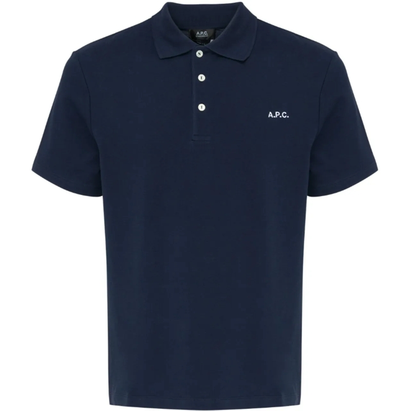 A.P.C. Polo A.P.C. T-Shirts And Polos Blue blau
