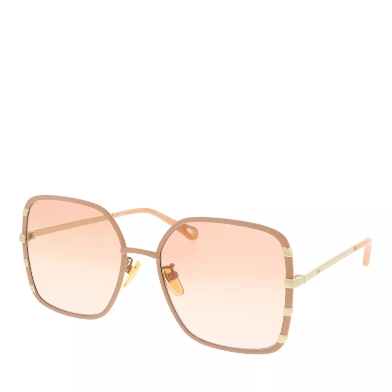 Chloé Sonnenbrille CH0143S Pink-Gold-Orange