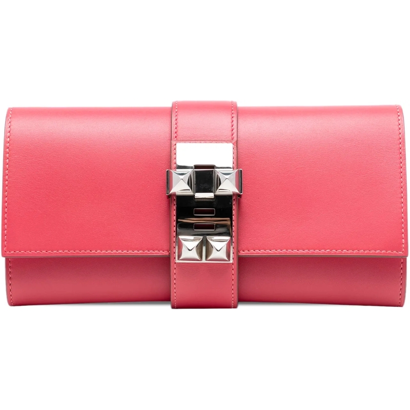 Hermès Clutch Tadelakt Medor Clutch 23 rose