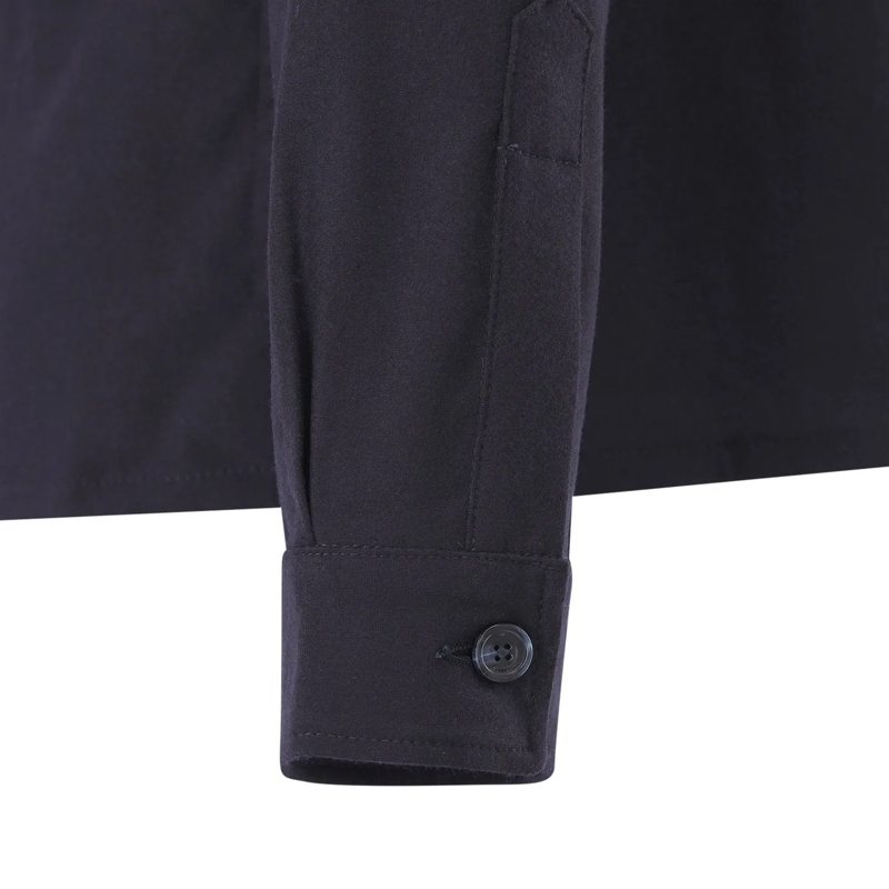 Marco Pescarolo Overgangsjas Hemdjacke Urus aus Kaschmir blau(Image 4)