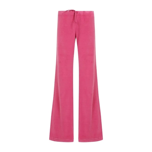 Balenciaga Dark Pink Cotton Tracksuit Pants Pink 