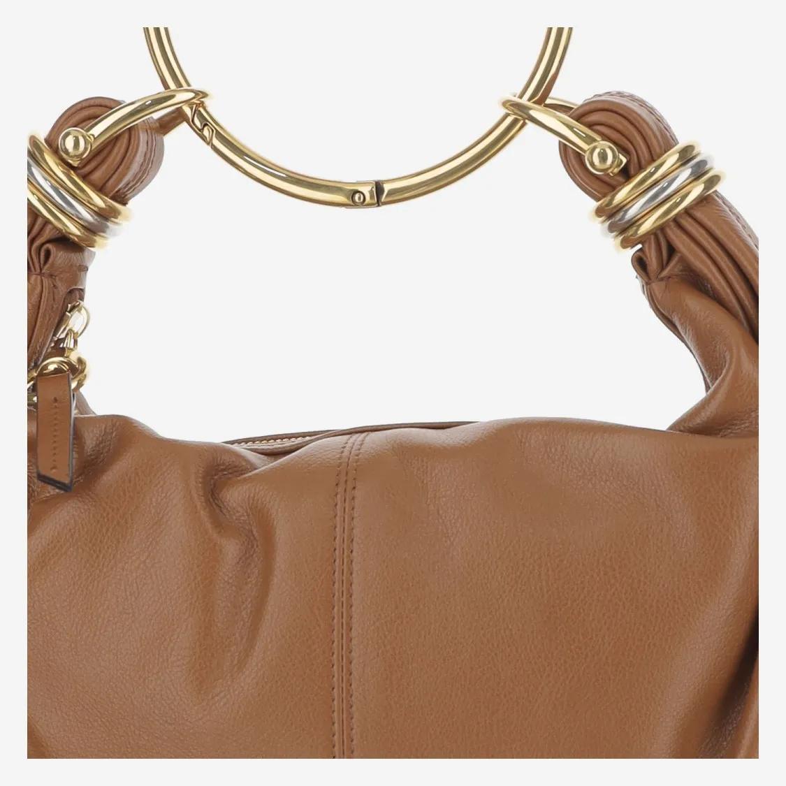 Thumbnail - Chloé Crossbody Bags - Bracelet Hobo Bag Small Leather - Gr. unisize - in Braun - für Damen