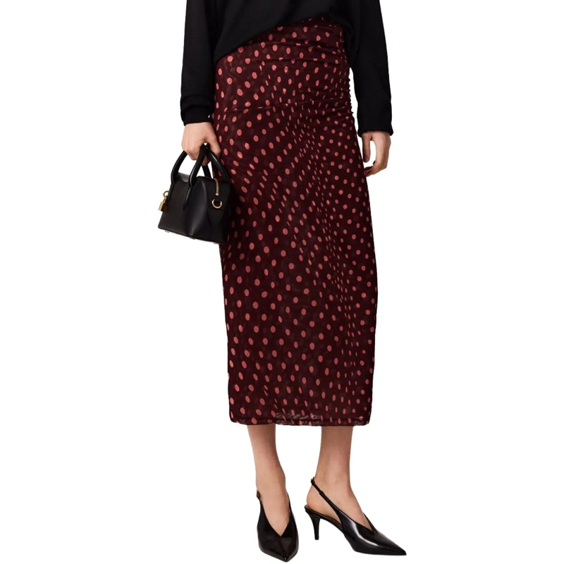 Stella McCartney Maxirock Skirts Bordeaux braun(Image 3)