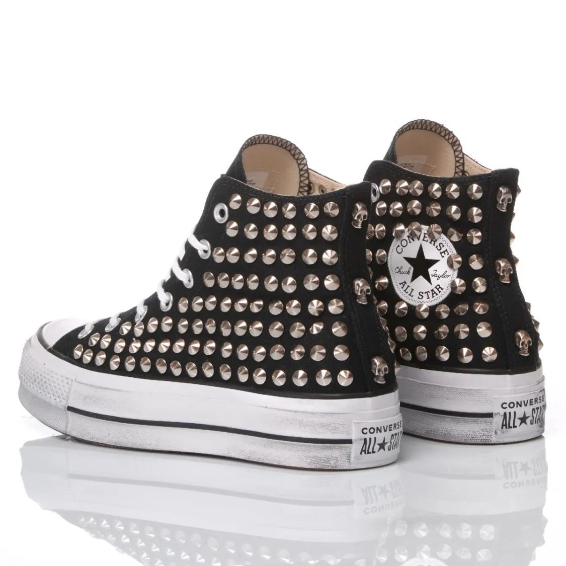 Thumbnail - Converse Low-Top Sneaker - Platform Black - Gr. 36,5 (EU) - in Grau - für Damen