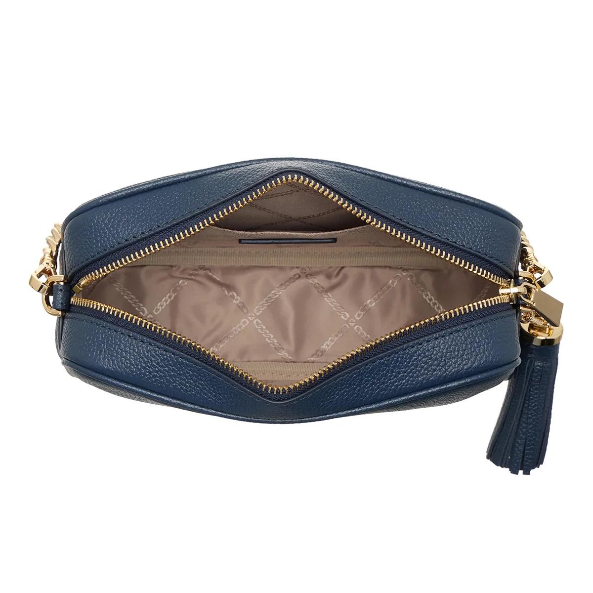 Michael Kors Jet Set Medium Camera Bag Navy Camera Bag