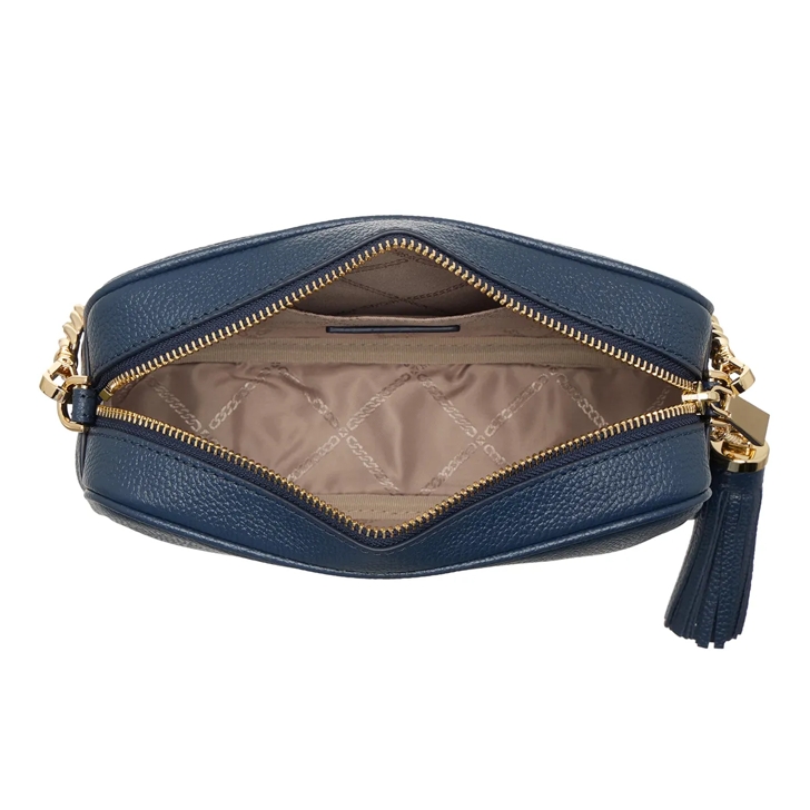 Michael Kors Jet Set Medium Camera Bag Navy Camera Bag